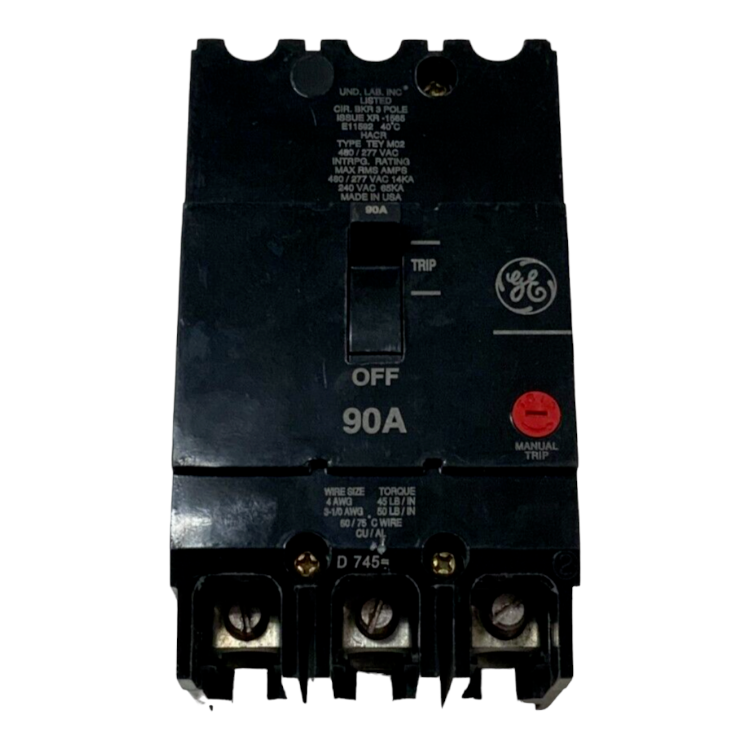 General Electric TEY390 Used