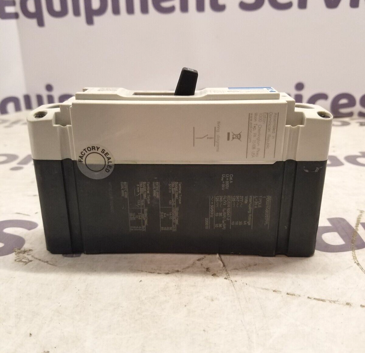 Eaton PDG21G0020TFFL Used