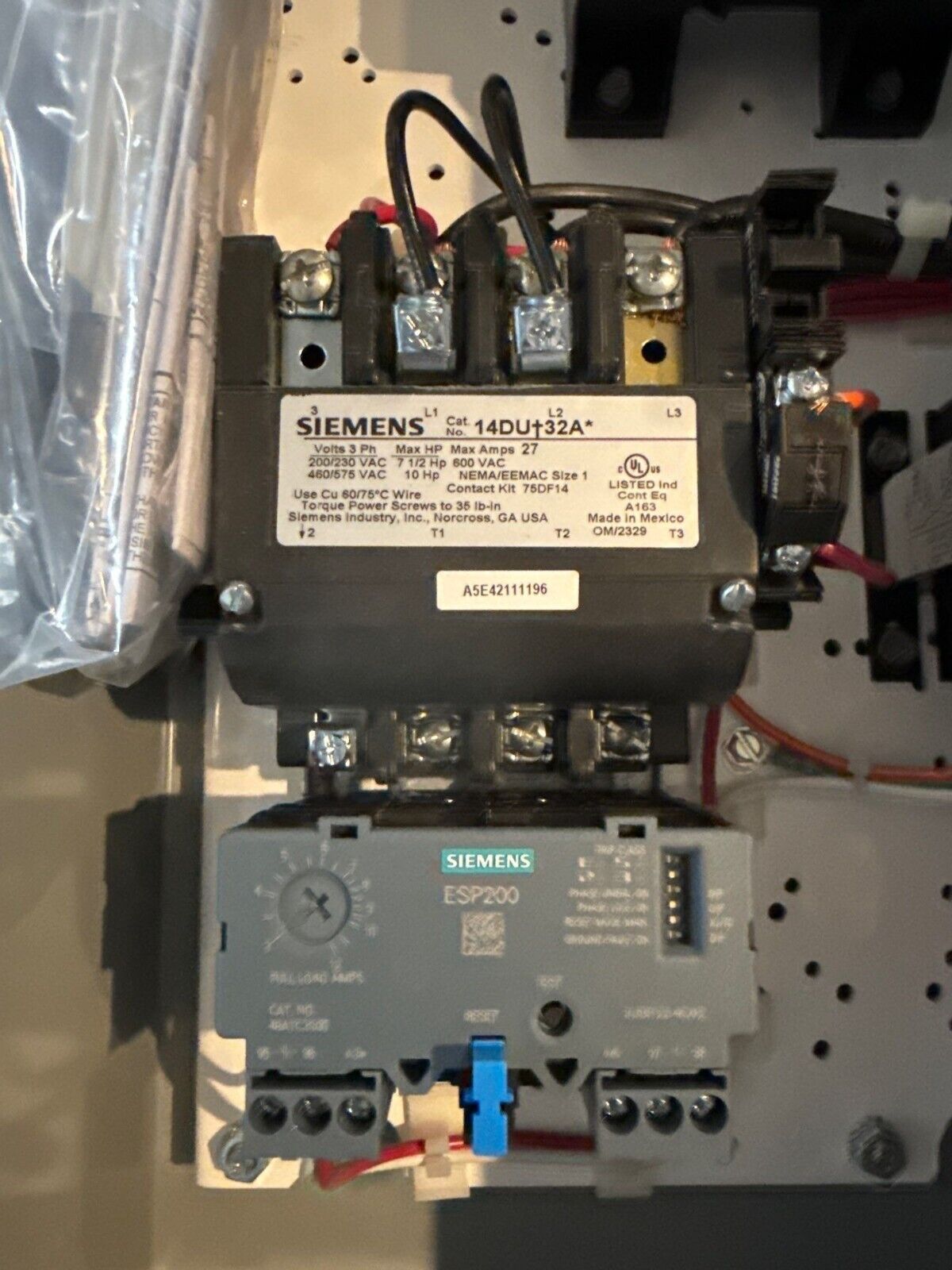 Siemens 17DUC92BF11 Used