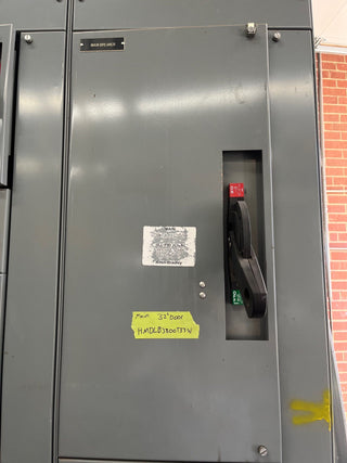 Allen Bradley 2100 32" 800A Main Feeder MCC Bucket 800 Amp HMDLB3800T33W Used