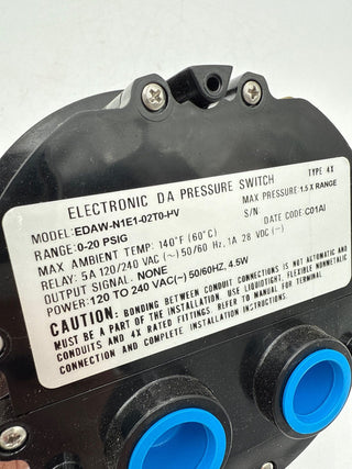 Mercoid EDAW-N1E1-02T0-HV EDA Electronic Pressure Controller