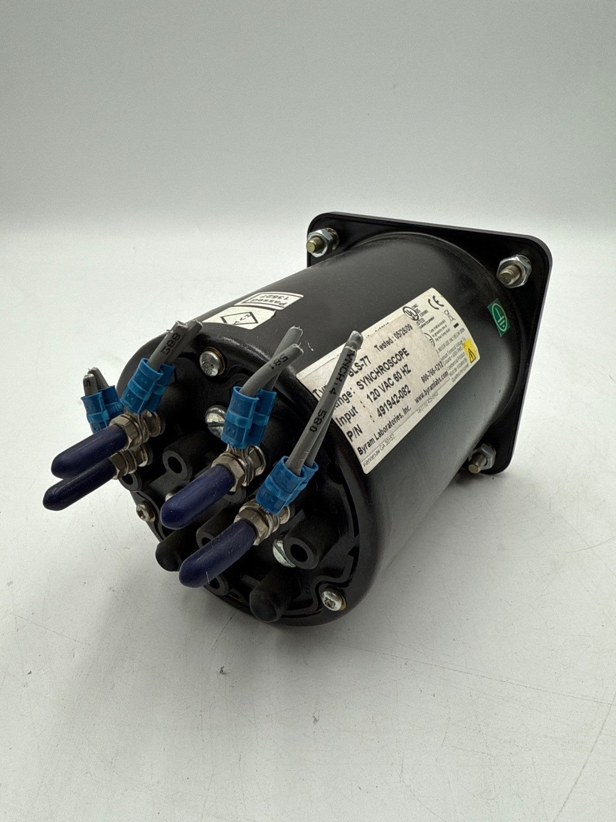 ASCO 491942-082 Synchroscope BLS-77 120VAC 60Hz Slow Fast Used