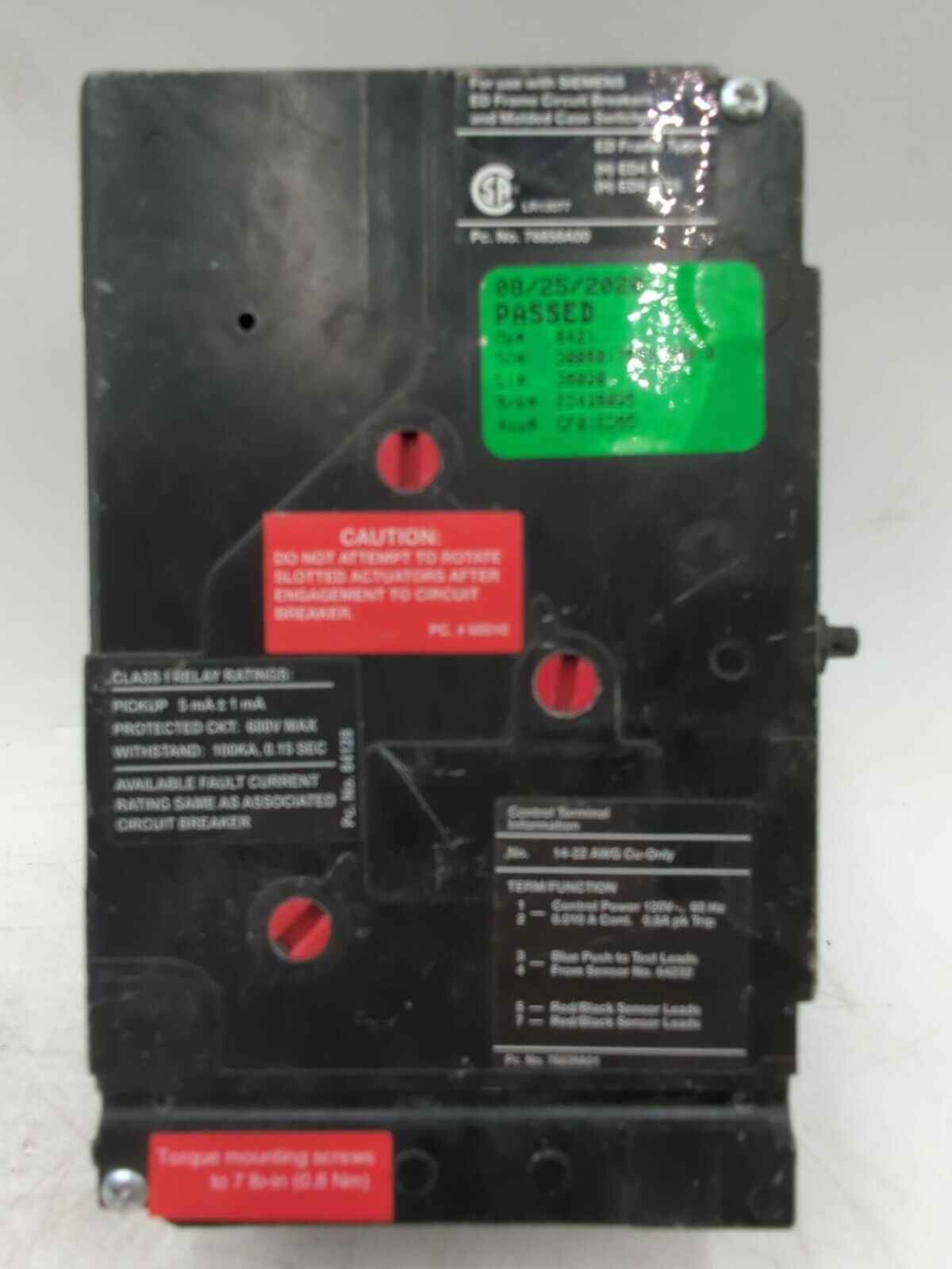 Siemens ED42B025 Used