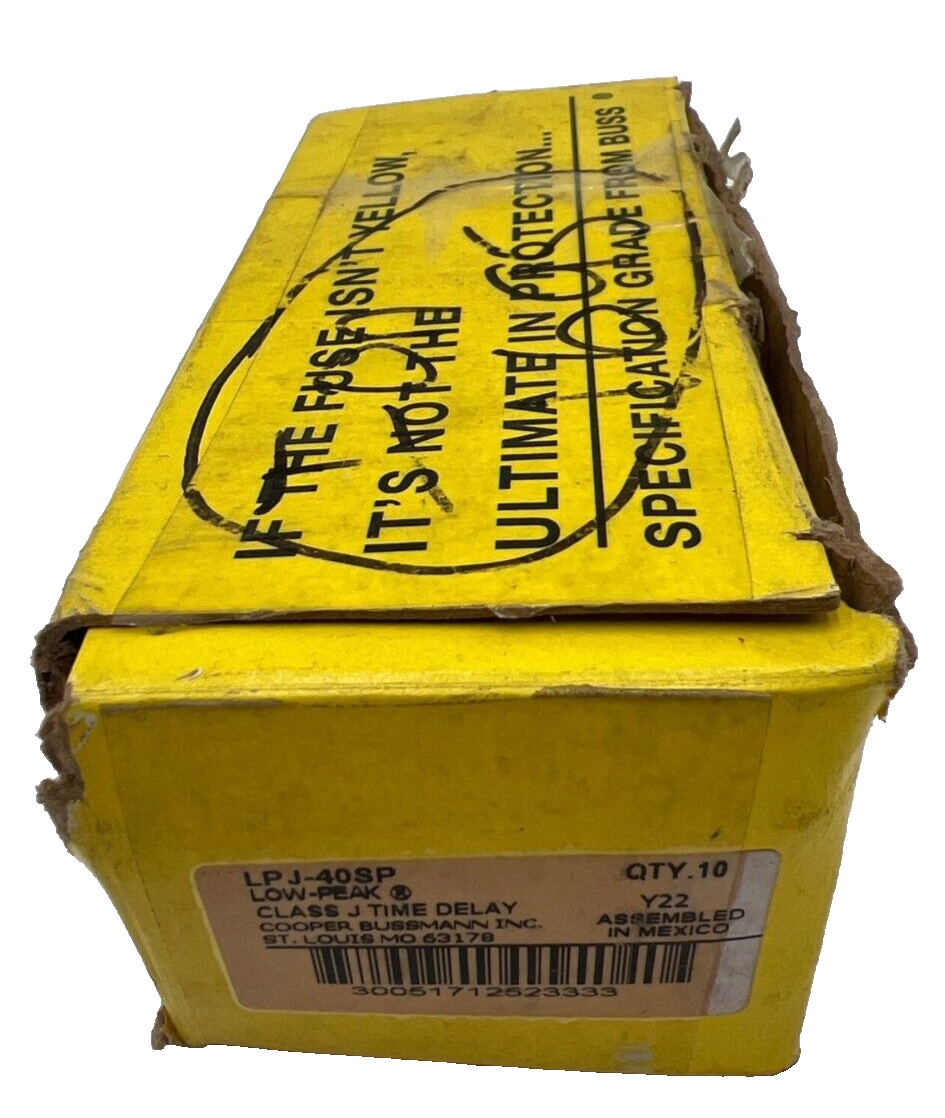 Cooper Bussmann LPJ-40SP New