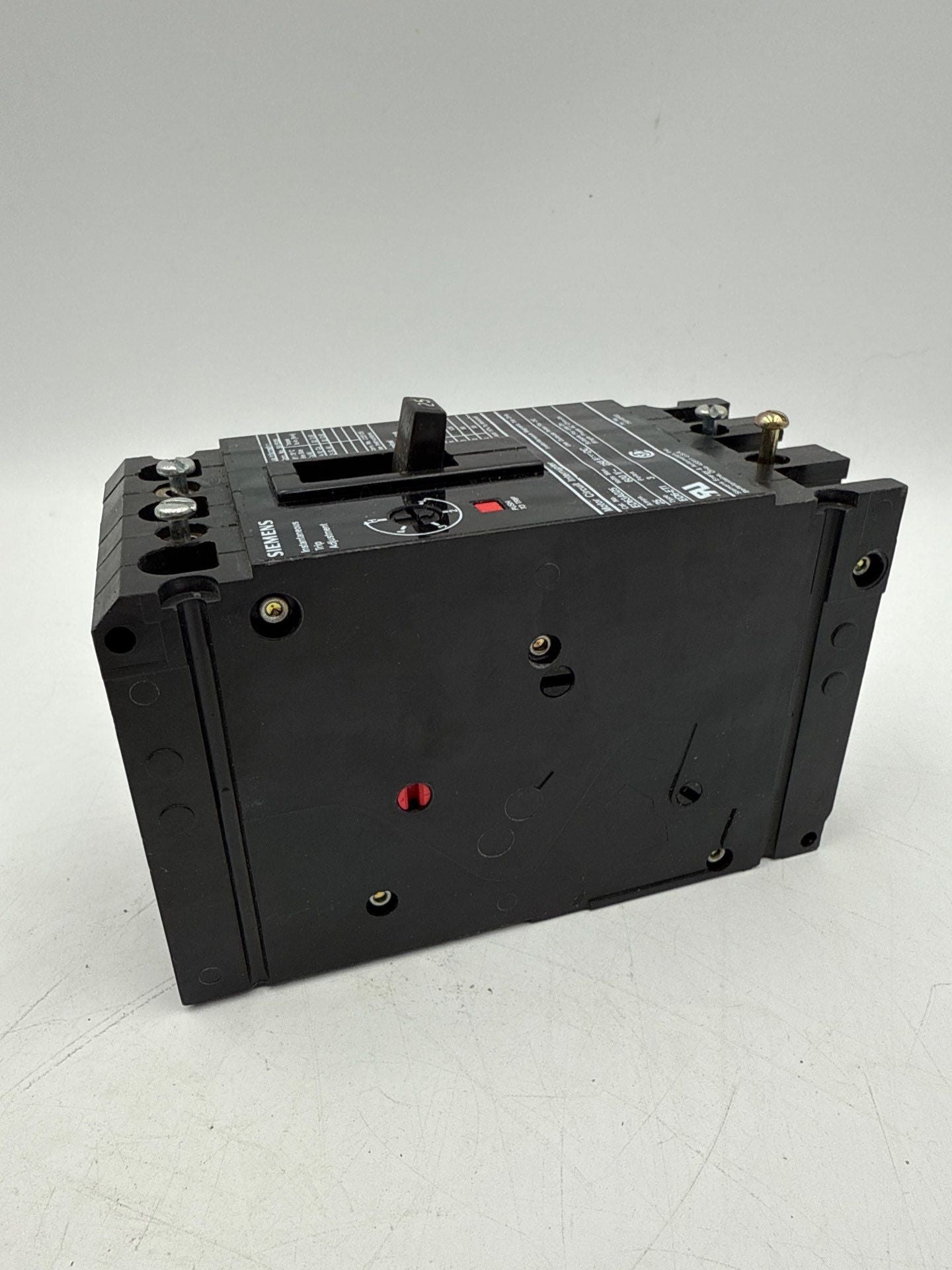 ITE Siemens ED63A025 Circuit Breaker 25A 3P 600V 3PH ED6-ETI 25 Amp 3 Pole Black Used