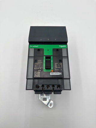 Square D BJA36060 I-Line Circuit Breaker 60A 3P 600V PowerPact 60 Amp 3 Pole Used