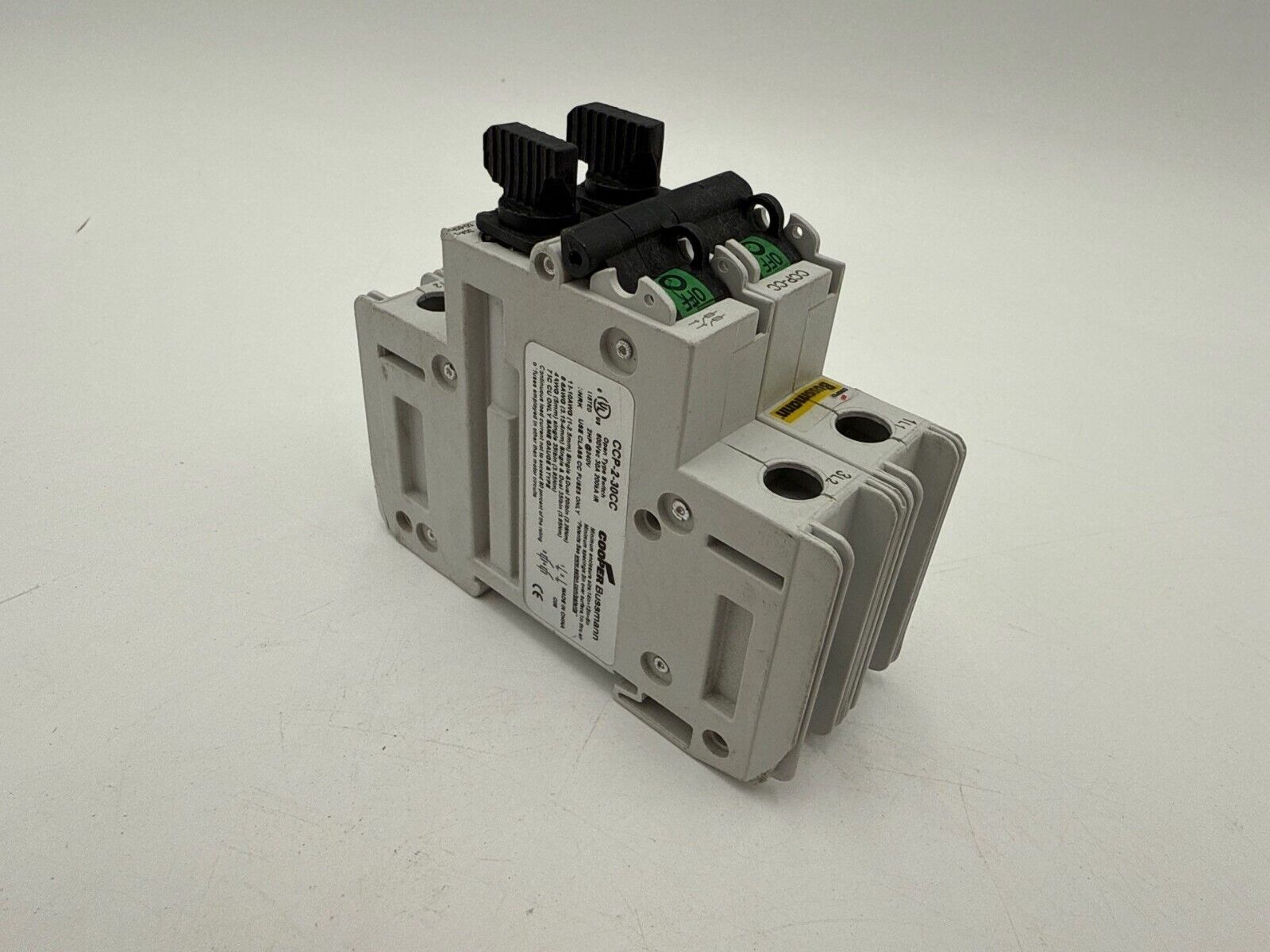 Cooper Bussmann CCP-2-30CC Used