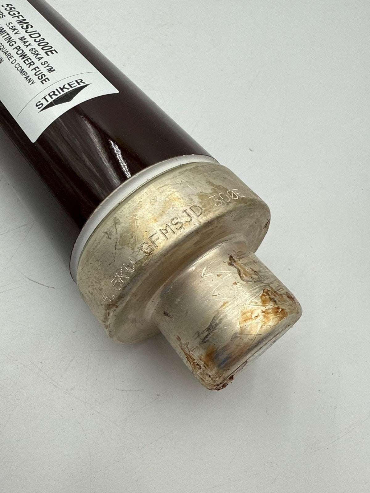 Square D 55GFMSJD300E Current Limiting Power Fuse 300A 5.5kV 65kA E Rated 300Amp New