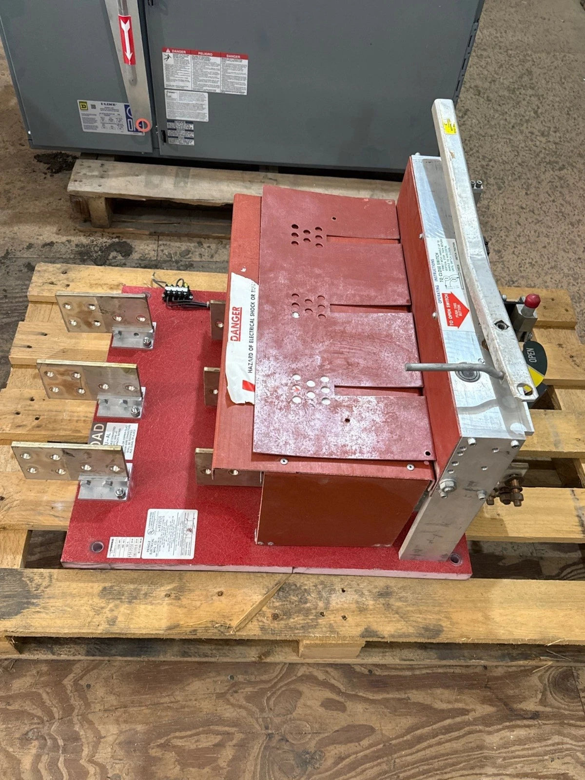 Pringle CBC-1233-B Bolted Pressure Switch 1200A 480V 3P 60Hz 1200 Amp 3 Pole Used