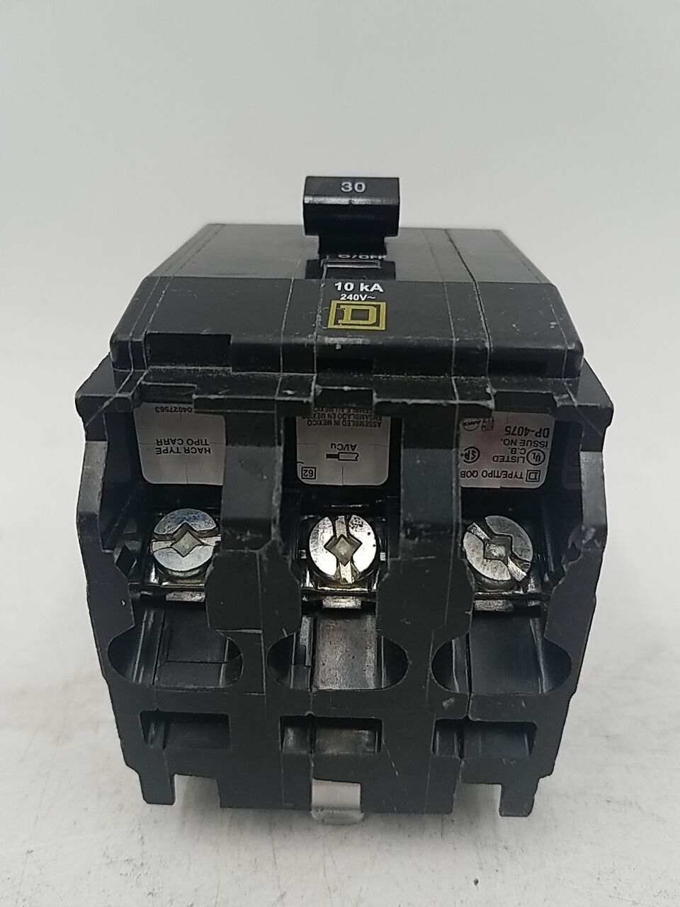 Square D QOB330 Used