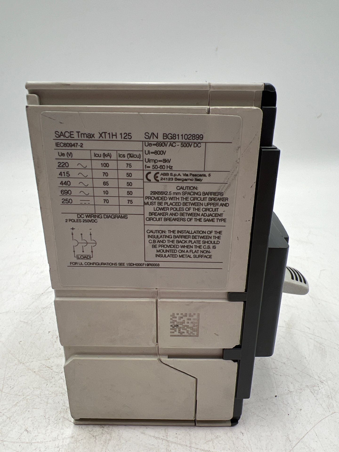 ABB XT1HU3040AFF000XXX Used