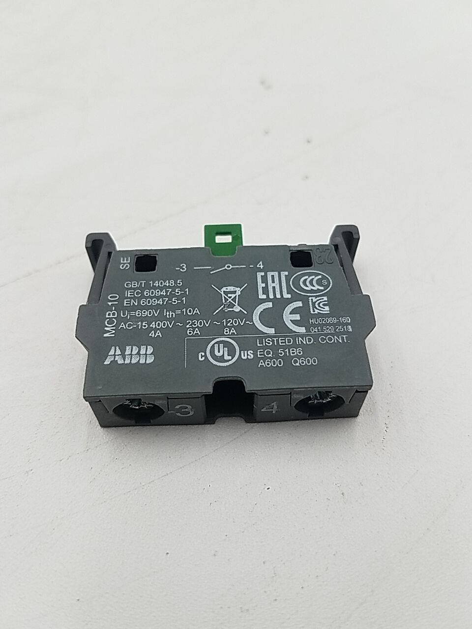 ABB MCB10 Used