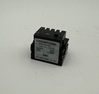 GE SRPF250A90 Rating Plug 90A SRPF250 90 Amp Frame SFDA SFHA SFLA SFPA Used
