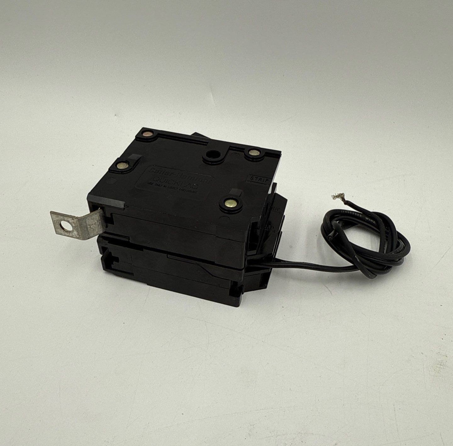 Eaton BAB1020S Circuit Breaker 20A 1P 120/240V BA Shunt Trip 20 Amp 1 Pole Used