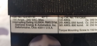 Siemens QJ23B150 New