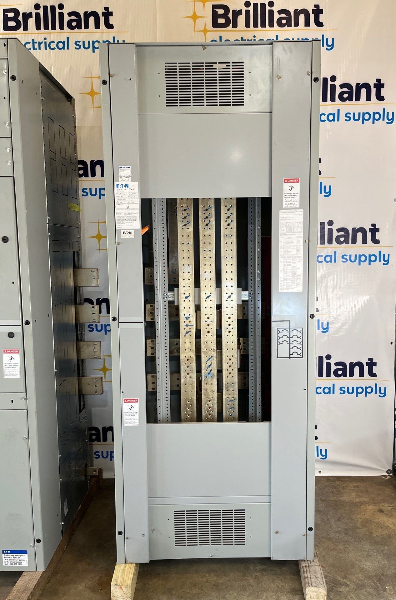 Eaton PRLC Switchboard 2000A 480/277V 3PH 4W SBS6203HEA LSIG Arc Flash Reduction Used