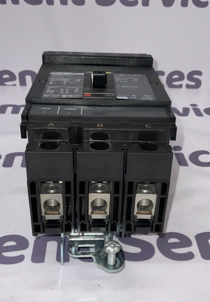 Square D HGA36100 Used