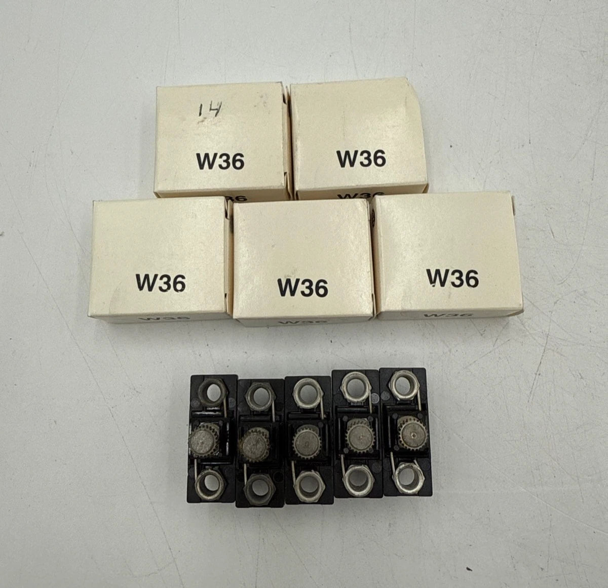 10PC Lot Allen Bradley W36 Thermal Overload Relay Heater W-36 2.12A Element Unit New