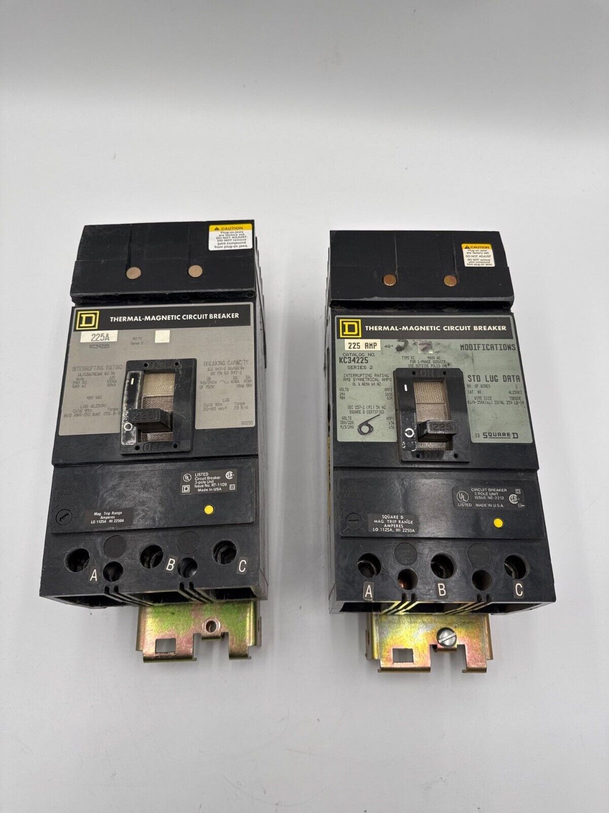 Square D KC34225 Used