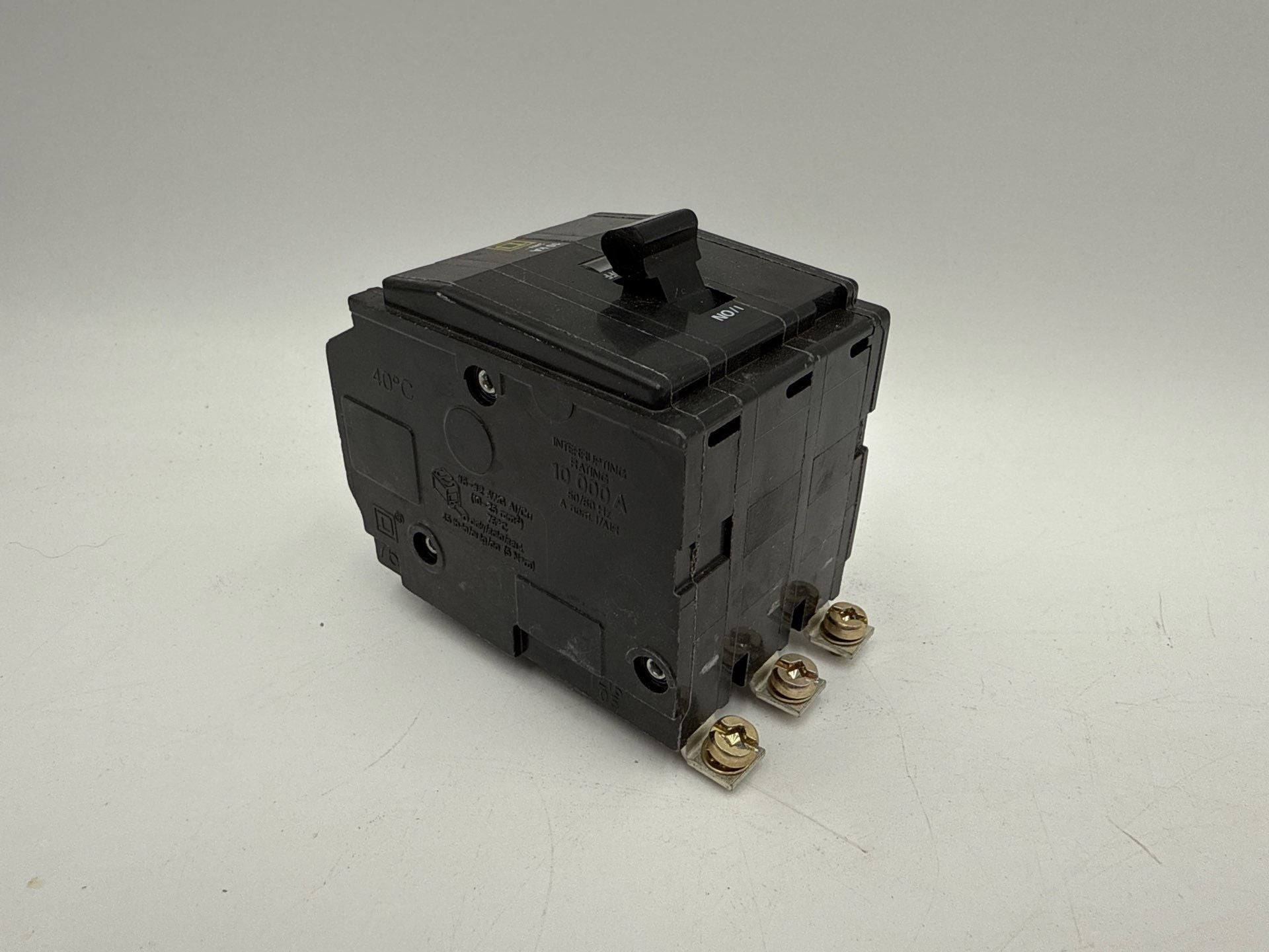 Square D QOB360 Circuit Breaker 60A 3P 240V 3PH QOB 60 Amp 3 Pole Bolt On Used