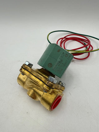 ASCO 8210G002 RedHat II Solenoid Shutoff Valve 2-Way N/C 1/2" New