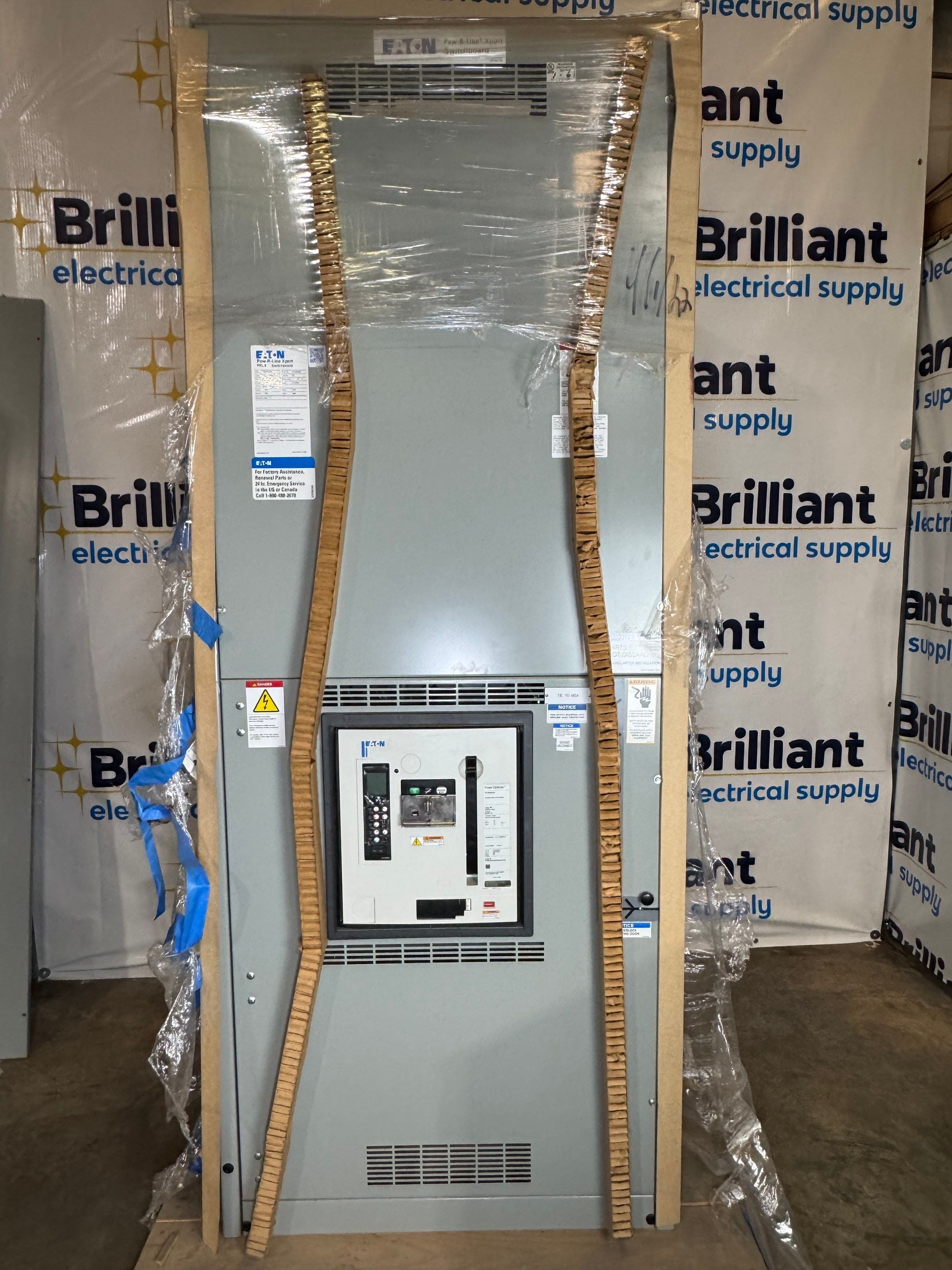 Eaton 3000A PRLX Switchboard 480/277V 3PH 4W 1600A Feeder 2 Distribution New