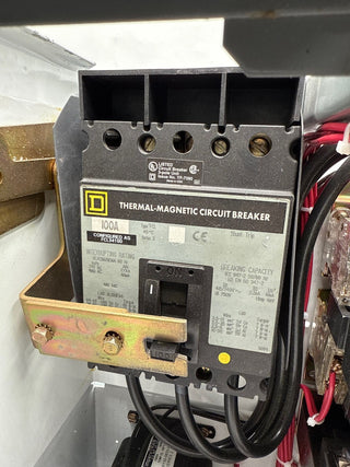 Square D Model 6 Size 3 100A 18" MCC MCCB Bucket Motor Control 100 Amp 8536SE01S New