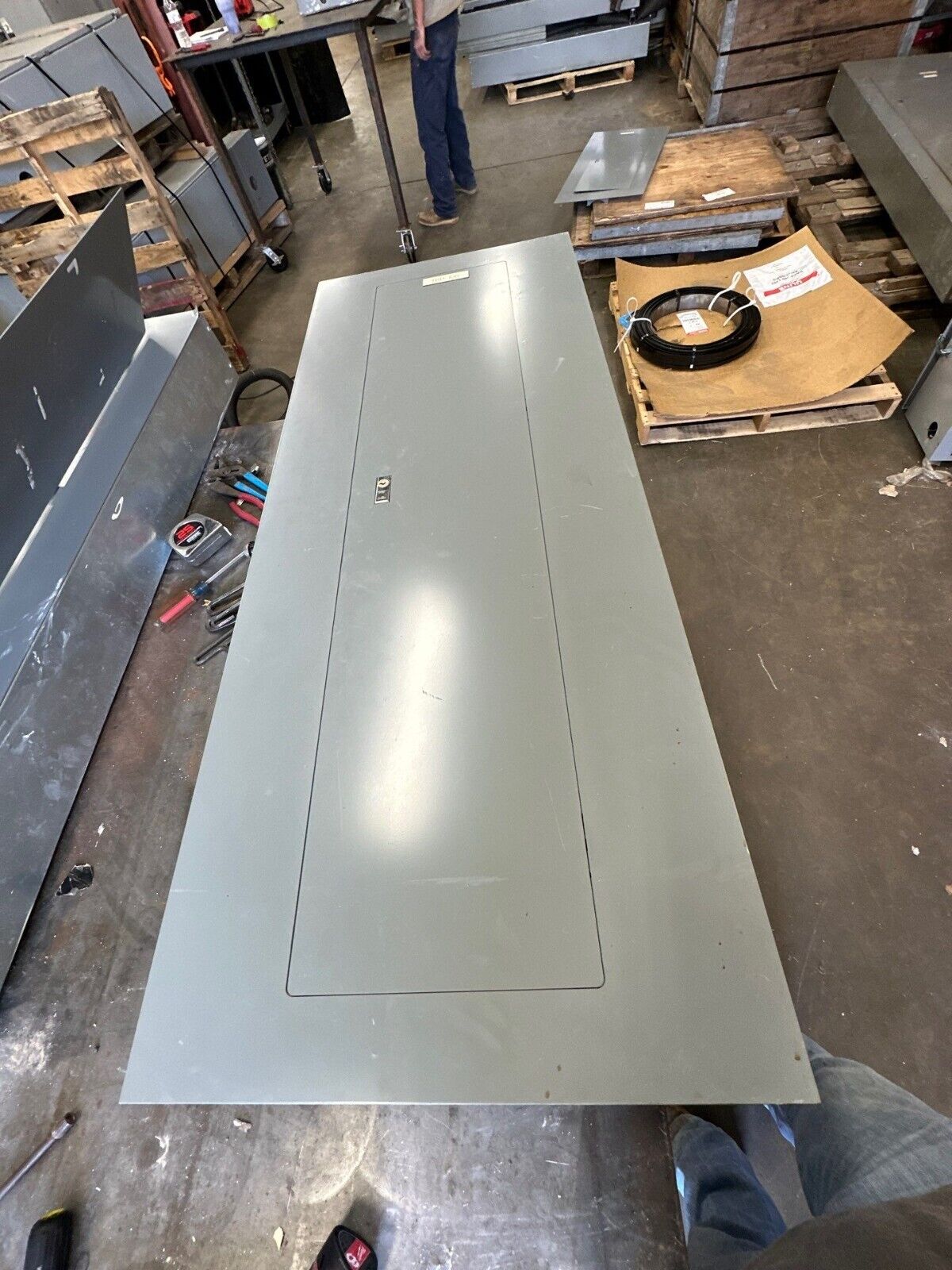 Square D NQOD Panelboard 225A 208/120V 3PH 4W MCB Q2L3100 42 Circuit Indoor Encl P356 Used