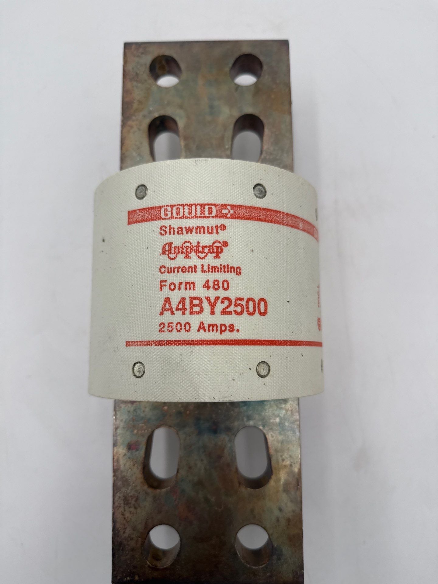Gould A4BY2500 Fuse Amp Trap 2500A 600V Form 480 Class L 2500 Amp New