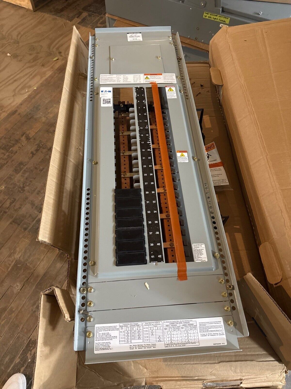 Eaton PRL1A3225X42CS Panelboard Interior 225A 208/120V 3PH PRL1A 42 Circuit New