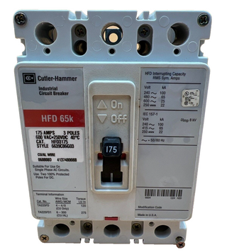 Cutler-Hammer HFD3175 Used