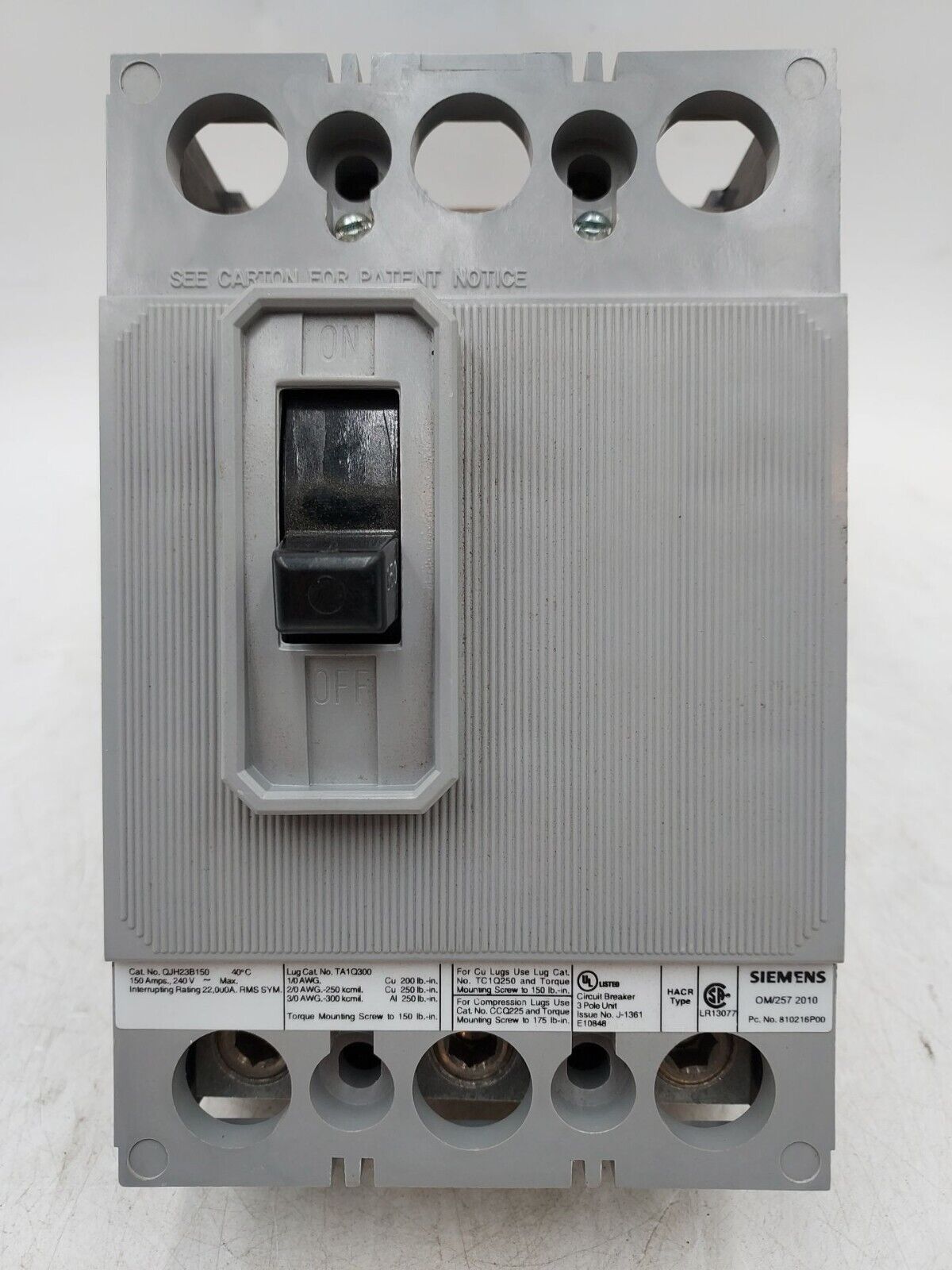 Siemens QJH23B150 New