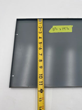 Square D Model 6 11-1/2" x 19-1/2" MCC Blank Filler Plate Motor Control Center Used