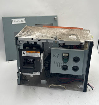 Siemens Model 95+ 12" 10A Combo MCC Bucket Size 1 14DP32A71 Starter ED63A010 Used