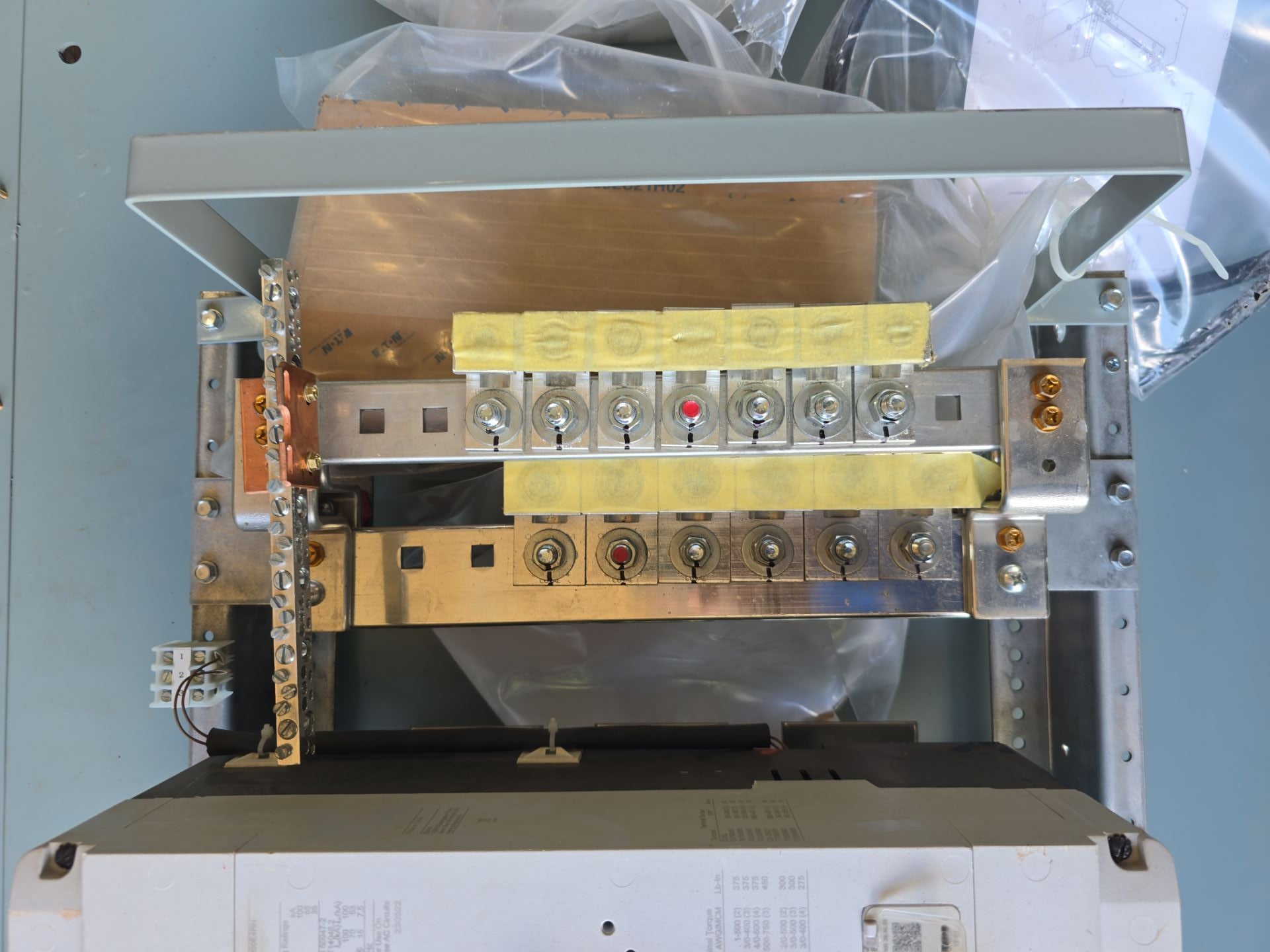 Eaton PRL4X Panelboard 1200A 208/120V 3PH 4W MCB Main PDG53M1200E4RN P703 New