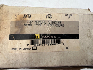 Square D 2510 FG5 New