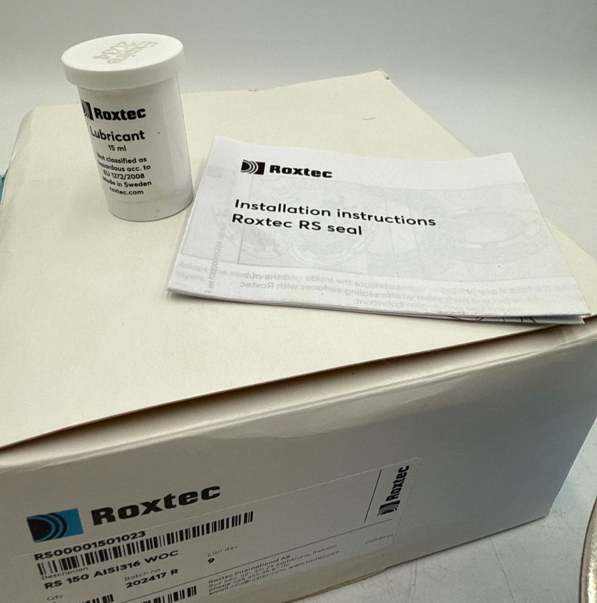 Roxtec RS00001501023 Round Entry Seal RS 150 AISI316 WOC For Cable Pipes New