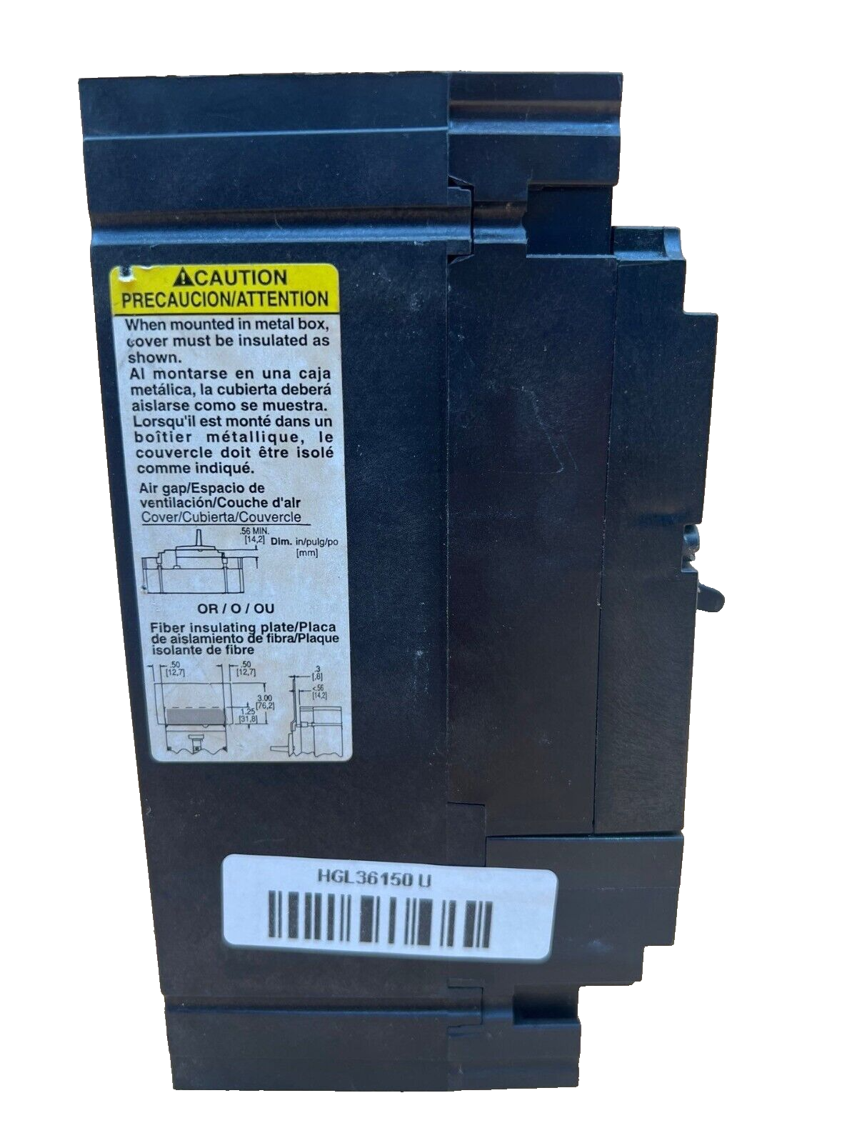 Square D HGL36150 Used