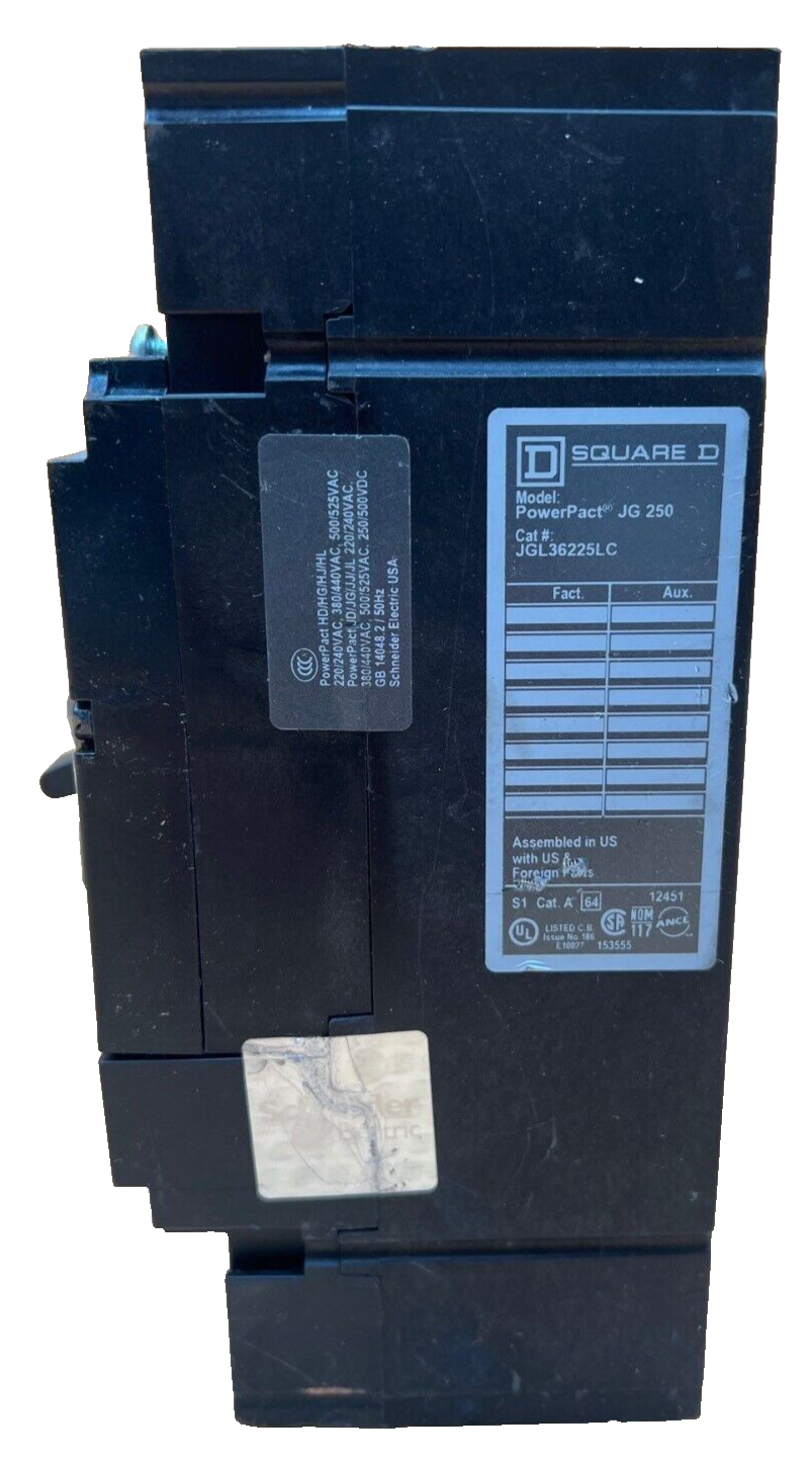 Square D JGL36225LC Used
