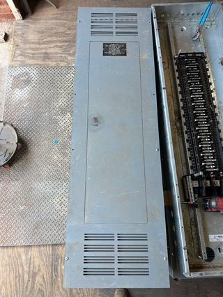 Square D NQ Panelboard 400A 208Y/120V 3PH 4W Indoor Encl 84 Circuit MLO Main Lug P522 Used
