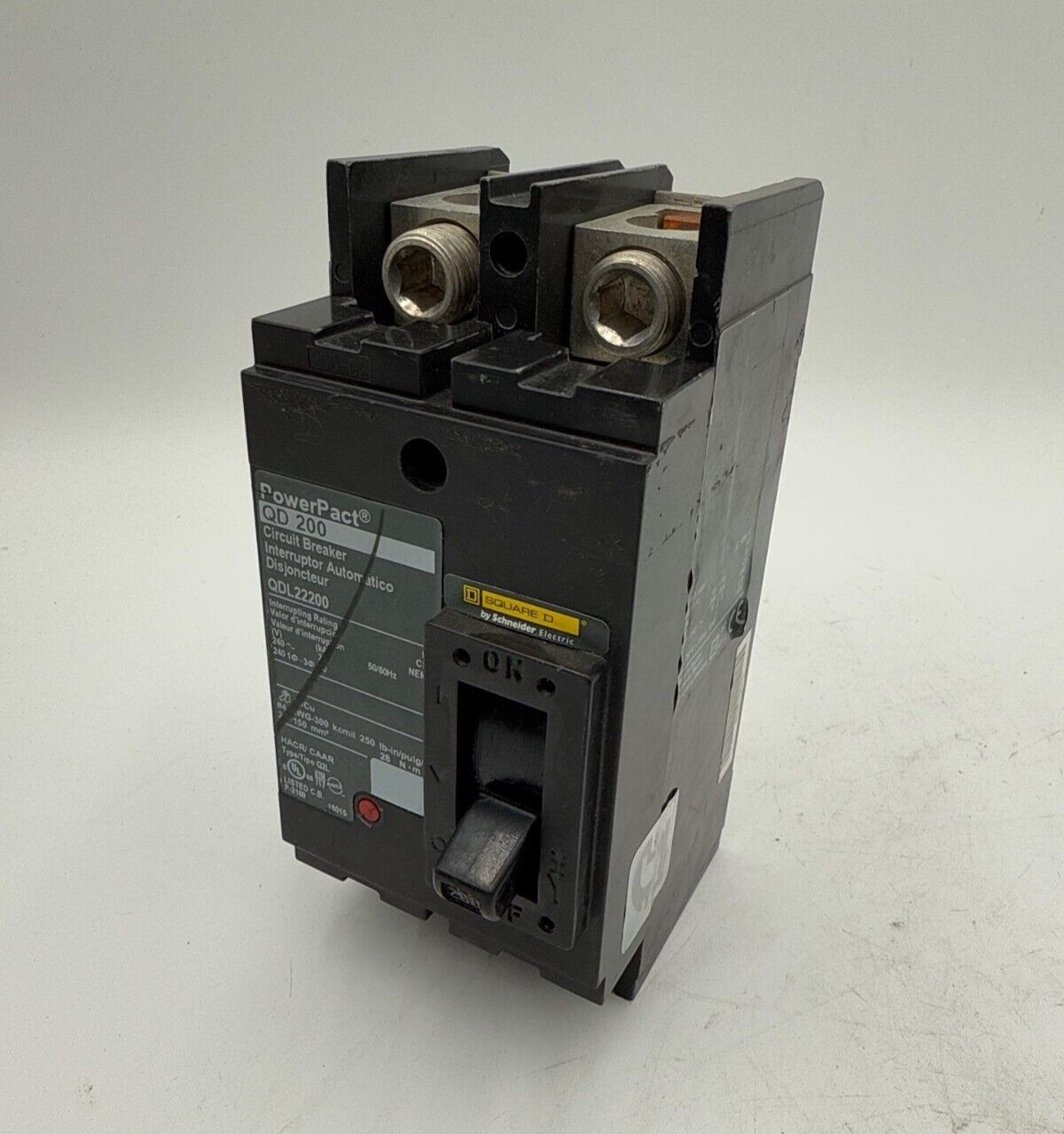 Square D QDL22200 Used