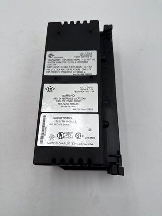 GE Fanuc IC660BBS103L Genius ISOL W/O FS SW Block Cat 115V I/O Module New