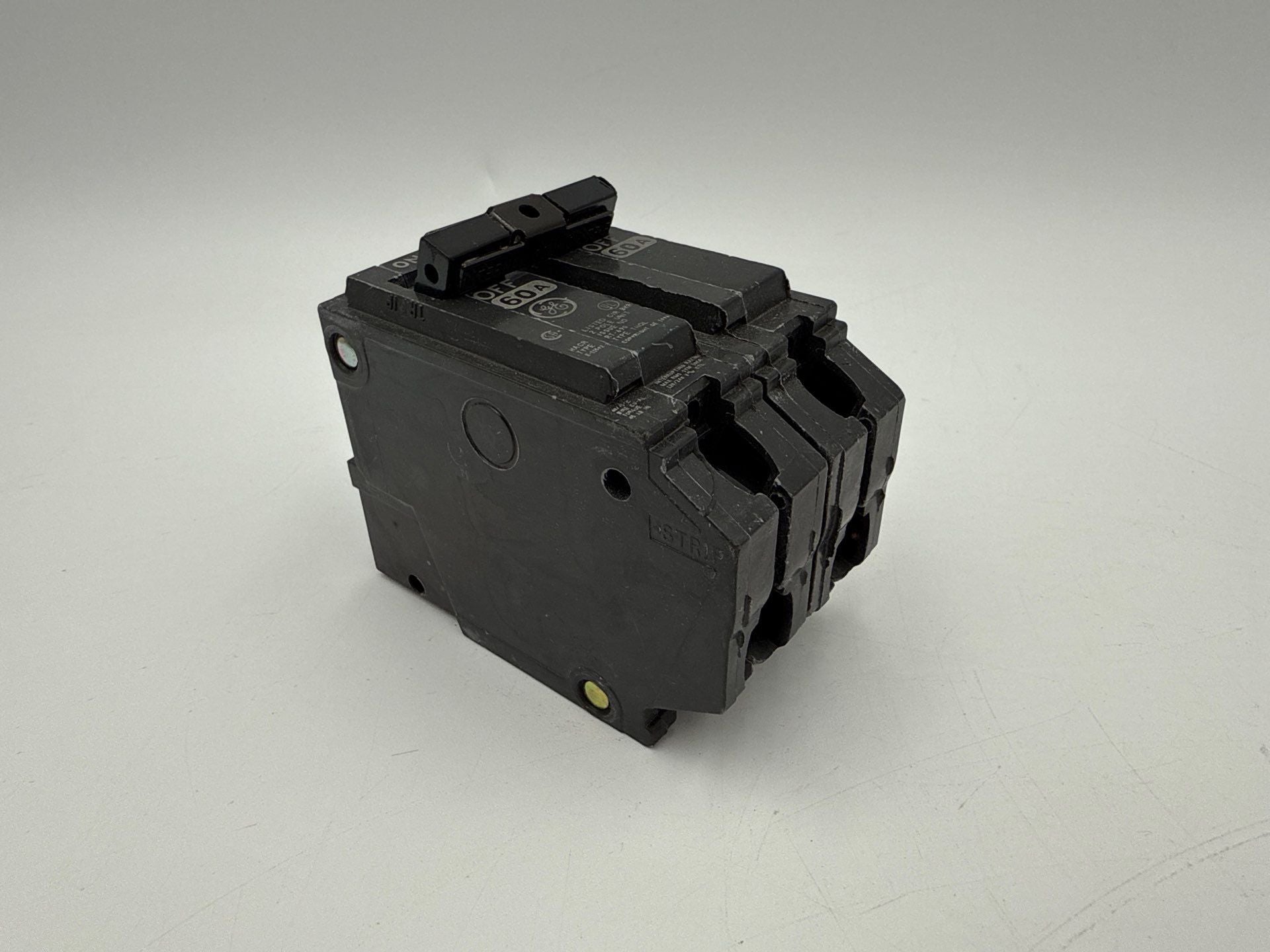 GE THQL2160 Plug On Circuit Breaker 60A 2P 120/240V THQL 60 Amp 2 Pole Used