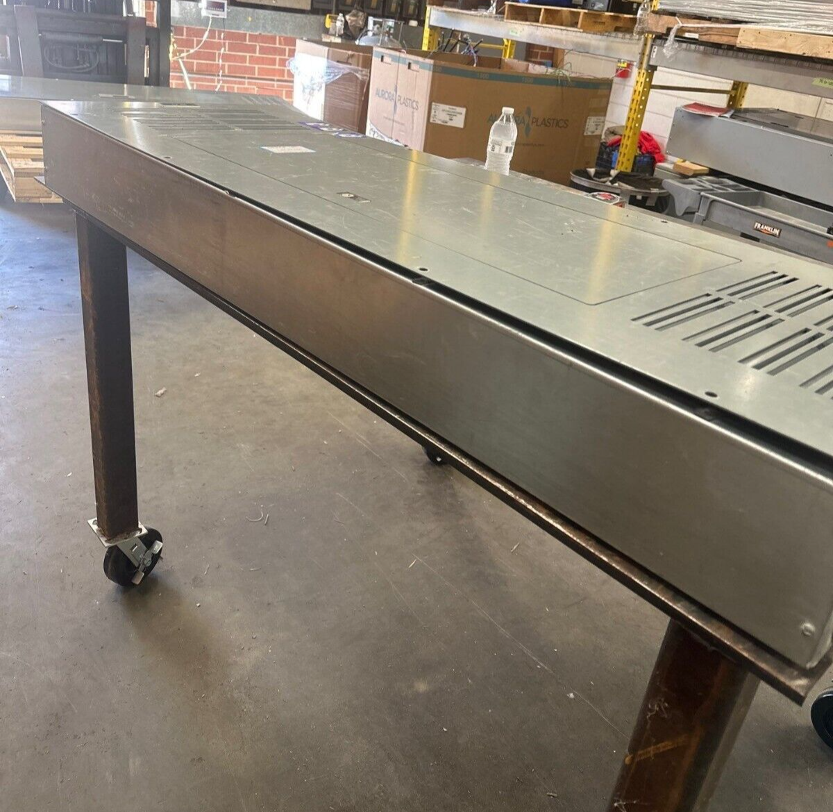 Square D NF Panelboard 400A 600Y/347V 3PH 4W MLO 42 Circuit Main Lug Indoor Encl P375 Used