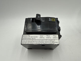 Square D QOB230VH1021 Circuit Breaker 30A 2P 120/240V 2kkA Shunt Trip 30 Amp New