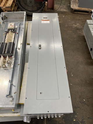 Cutler Hammer PRL2A Panelboard 400A 277/480V 3PH 4W 42Cir Indoor Encl FD3225 MLO P578 Used