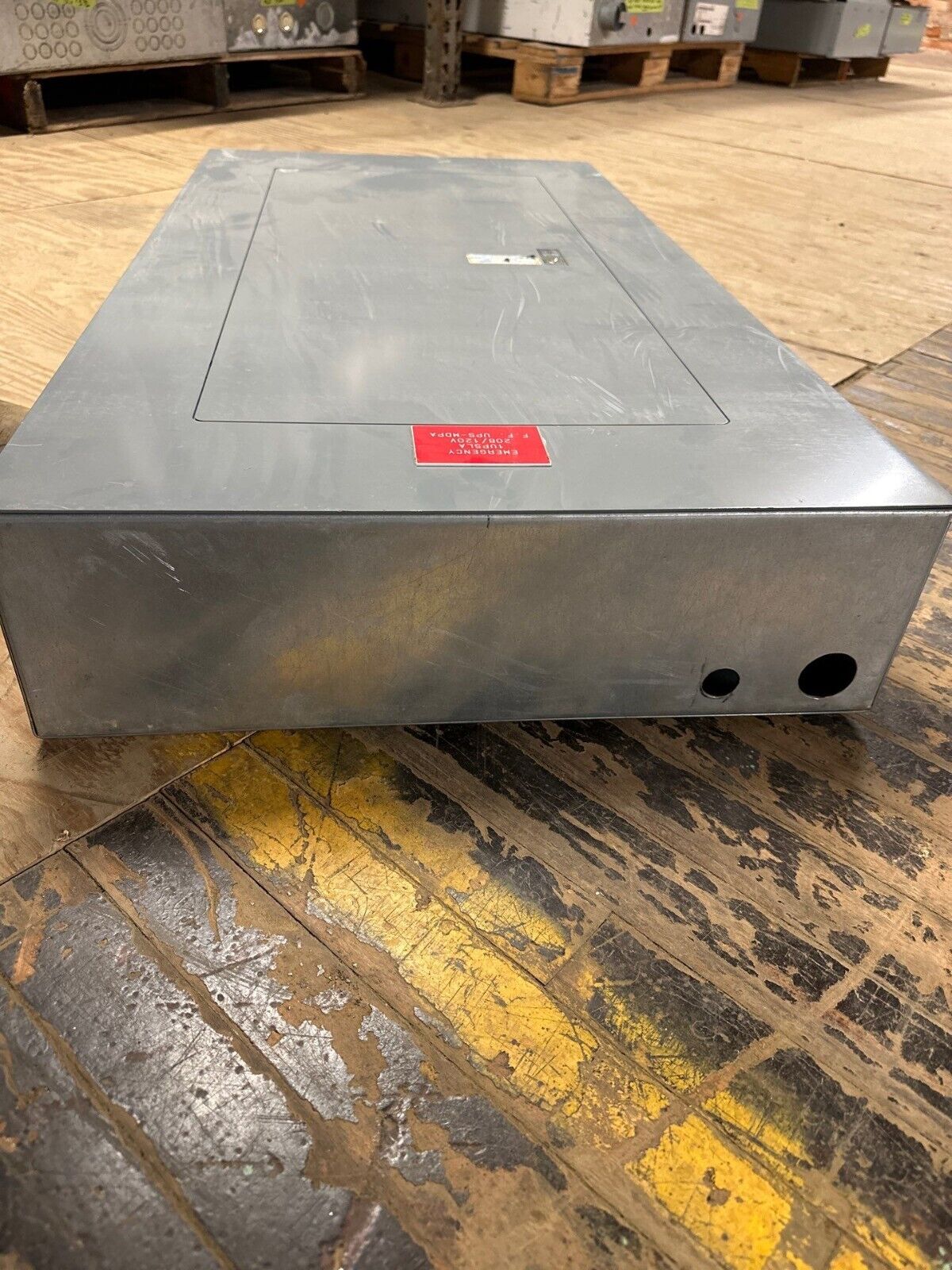 Square D NQ Panelboard 60A 208Y/120V 3PH 4W 42 Circuit MCB 60 Amp Panel P115 Used