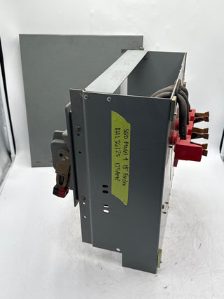 Square D Model 4 18" 125A Feeder MCC Bucket KHL36125 125 Amp Used
