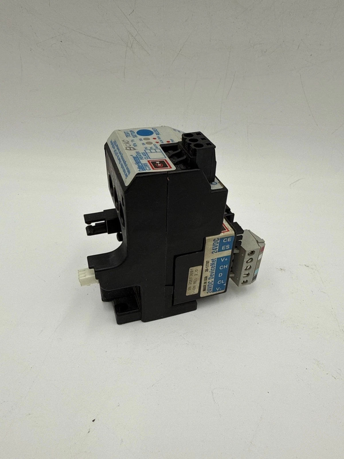 Cutler Hammer C395ADDN C395DNA Overload Assembly .25-18 Amp 3P Used