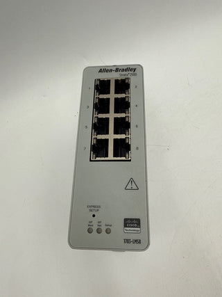 Allen Bradley 1783-LMS8 A Stratix 2500 EtherNet IP 8-Port Managed Switch Used